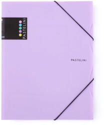 KARTON P+P Műanyag gumis mappa A/4, PASTELINI, pasztell lila (KPP-2-664) - mesescuccok