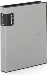 KARTON P+P Gyűrűskönyv A/4, 2 gyűrűs, PASTELINI, pasztell szürke (KPP-7-232) - mesescuccok