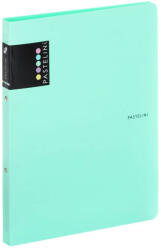 KARTON P+P Műanyag gyűrűskönyv A/4, 2 gyűrűs, PASTELINI, pasztell zöld (KPP-2-266) - officetrade