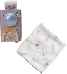 Taf Toys zenélõ éjjeli fény Bunny nyuszi, hangérzélkelõvel, vékony takaróval 13305 - kreativjatek