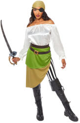 Amscan Női Deluxe jelmez - Kalóznő Méret - felnőtt: L (9910580)