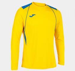Joma CHAMPIONSHIP VII LONG SLEEVE T-SHIRT dressz sárga azúrkék L