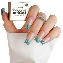 Art Gél Princess - Glitter Ombre Zselé - Ariel