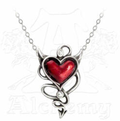 Alchemy Gothic nyakörv - Devil Heart - ULFP20