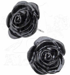 Alchemy Gothic Black Rose fülbevaló - ALCHEMY GOTHIC - E339