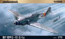 Eduard Plastic Kits Eduard Bf 109G-10 ERLA EDUARD-PROFIPACK 1: 72 (70162)