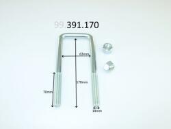 CS Germany Spona listovej pružiny CS Germany 99.391. 170 (99.391.170)