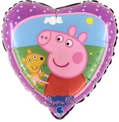  Peppa malac Teddy fólia lufi 46 cm (GBBL18031) - sandori