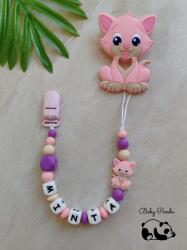 Baby Panda Névre szóló rágcsalánc - Cica