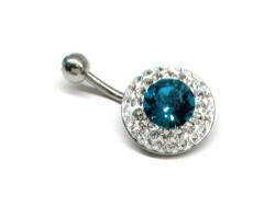 APHRODITÉ piercing - 12 mm (blue zircon) (3312948)