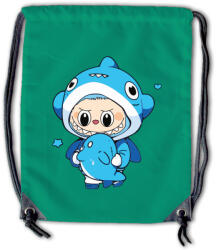  Labubu - Kék cápa jelmezes tornazsák (454350)