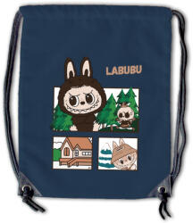  Labubu - Erdei túra képregény tornazsák (748495)