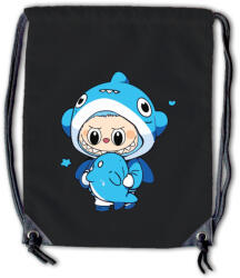  Labubu - Kék cápa jelmezes tornazsák (labtorn13)