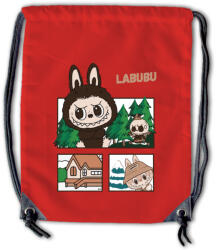  Labubu - Erdei túra képregény tornazsák (498615)