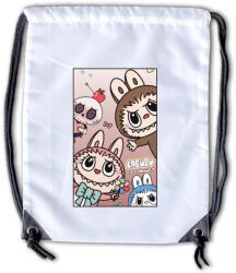 Labubu - Cuki banda közeleg tornazsák (222826)