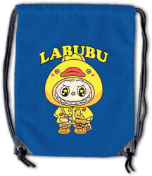 Labubu - Sárga esőkabátos tornazsák (888867)