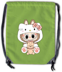 Labubu - Cuki helló kitty álca tornazsák (403076)