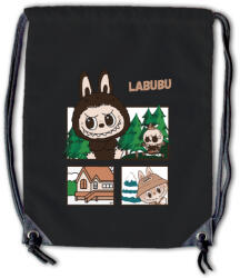 Labubu - Erdei túra képregény tornazsák (labtorn15)