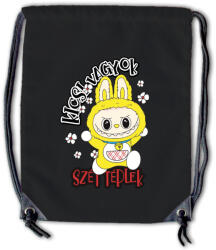 Labubu - Kicsi vagyok, szét téplek! tornazsák (labtorn2)