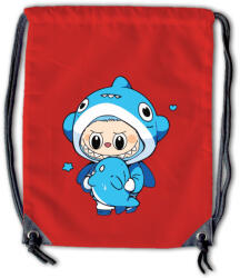 Labubu - Kék cápa jelmezes tornazsák (128334)