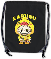 Labubu - Sárga esőkabátos tornazsák (labtorn4)