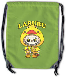 Labubu - Sárga esőkabátos tornazsák (829081)