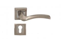 Sn Deco Group Maner Premium SN MINERVA cu rozeta E8-YO, culoare nichel satinat/crom