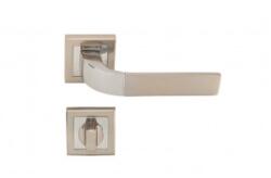Sn Deco Group Maner Premium SN MERCUR cu incuietoare de baie E8-T3, culoare nichel satinat/crom