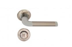 Sn Deco Group Maner Premium SN MARS cu inchidere baie E9-T3, culoare nichel satinat/crom