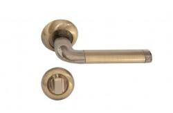 Sn Deco Group Maner Premium SN MARS cu inchidere baie E9-T3, culoare bronz antic/negru nichel