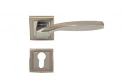 Sn Deco Group Maner Premium SN LUNA cu rozeta rotunda E8-Y0, culoare nichel satinat/crom