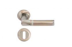 Sn Deco Group Maner Premium SN CERES cu rozeta rotunda E9-K1, culoare nichel satinat/crom