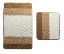 Sn Deco Group Set baie 2 Piese Gold Maro 60x100+50x60 Covor baie