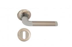 Sn Deco Group Maner Premium SN MARS cu rozeta rotunda E9-K1, culoare nichel satinat/crom