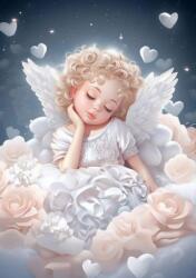 NORIMPEX - Puzzle Tablou Diamant: Înger 30x40cm - 1 - 39 piese
