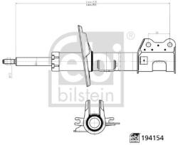 Febi Bilstein amortizor FEBI BILSTEIN 194154 (194154) - automobilus