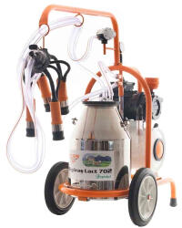 RURIS Aparat de muls vaci Ruris FAGARAS LACT 702, 1 post si 1 bidon inox 30 litri (lact70215)