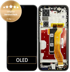 Honor 400 Pro - Ecran LCD + Sticlă Tactilă + Ramă (Lunar Grey) - 0235APLD Genuine Service Pack, Grey
