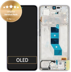 Xiaomi Redmi Note 14 5G 24094RAD4G - Ecran LCD + Sticlă Tactilă + Ramă (Lavender Purple) - 56001900O1700 Genuine Service Pack, Purple