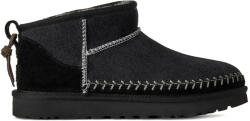 UGG Ghete Classic Ultra Mini Biarritz 1171538 0071 black