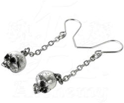 Alchemy gothic обеци alchemy gothic - Мъртви черепи Обеци - e364