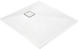 Deante Cadita dus patrata compozit Deante Correo 90x90 cm, alb (KQR_A41B)