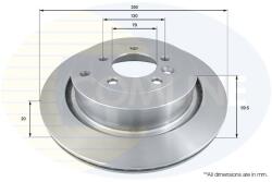 COMLINE Brzdový kotúč COMLINE ADC1324V (ADC1324V)