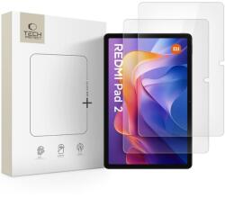 Tech-Protect 2 x Стъклен протектор за дисплей на Xiaomi Redmi Pad 2 / SE 11.0" от Tech-Protect Glass Fit+ - Clear (5906302318674)