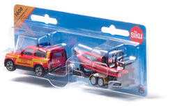 SIKU Land Rover Defender hajóval (1608)