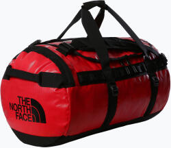 The North Face Utazótáska The North Face Base Camp Duffel M 71 l piros/fekete