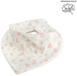 Kenguru Gold nyálkendő ekrü virágmintás / 1830