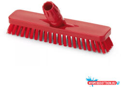  Súrolókefe fej műanyag 30 cm széles nyelezhető Aricasa/Igeax piros_1016RT (50067)
