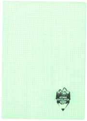 DACO Caiet Daco A5, 100 file, 70 g/mp, coperta plastic, matematica, Verde pastel (CT510AR/VERDEPASTEL)