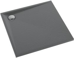 Schedline Libra Anthracite Stone cădiță de duș pătrată 80x80 cm antracit 3SP. L1K-8080/A/ST (3SPL1K8080AST)